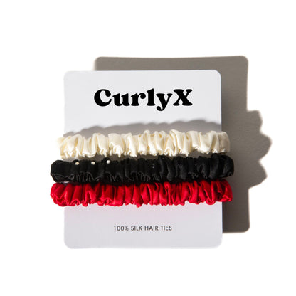 The Silk Hair Ties | Winter Collection